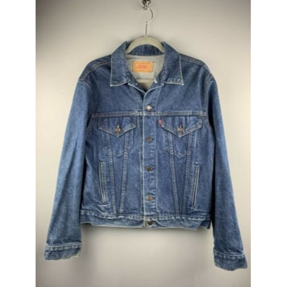 Levis Big Trucker Denim Jacket - 70506-0216 Men's Size 42R 42 R, Vintage